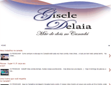 Tablet Screenshot of giseledelaia.com